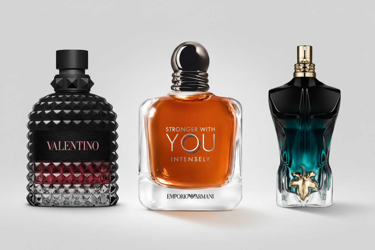 Born in Roma + Stronger With You Intensely + Le Beau Le Parfum